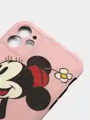 Алый чехол для iPhone 11, 13, 13 Pro с картинкой / рисунком