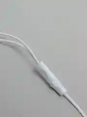 Белый проводные Наушники с микрофоном детские
