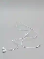 Белый проводные Наушники с микрофоном детские