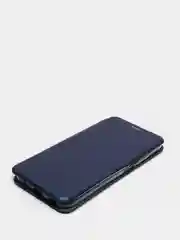 Синий чехол книжка Samsung Galaxy A03s, Самсунг Галакси А03с