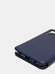 Синий чехол книжка Samsung Galaxy A03s, Самсунг Галакси А03с