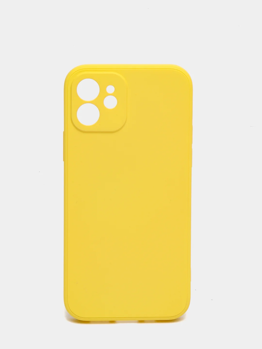Лимонный чехол силиконовый iPhone 12