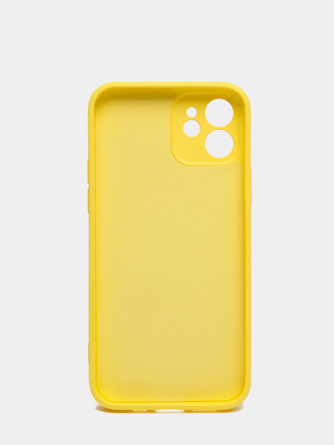 Лимонный чехол силиконовый iPhone 12