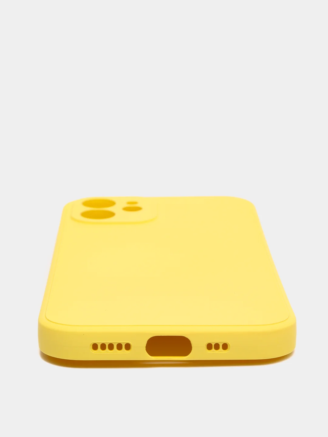Лимонный чехол силиконовый iPhone 12