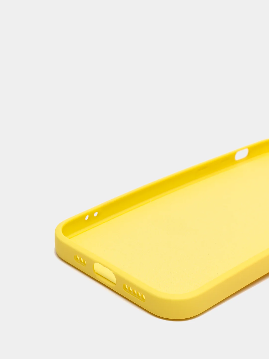 Лимонный чехол силиконовый iPhone 12