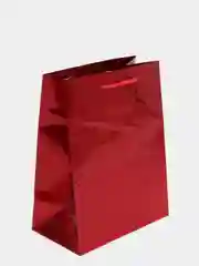 Красный пакет подарочный