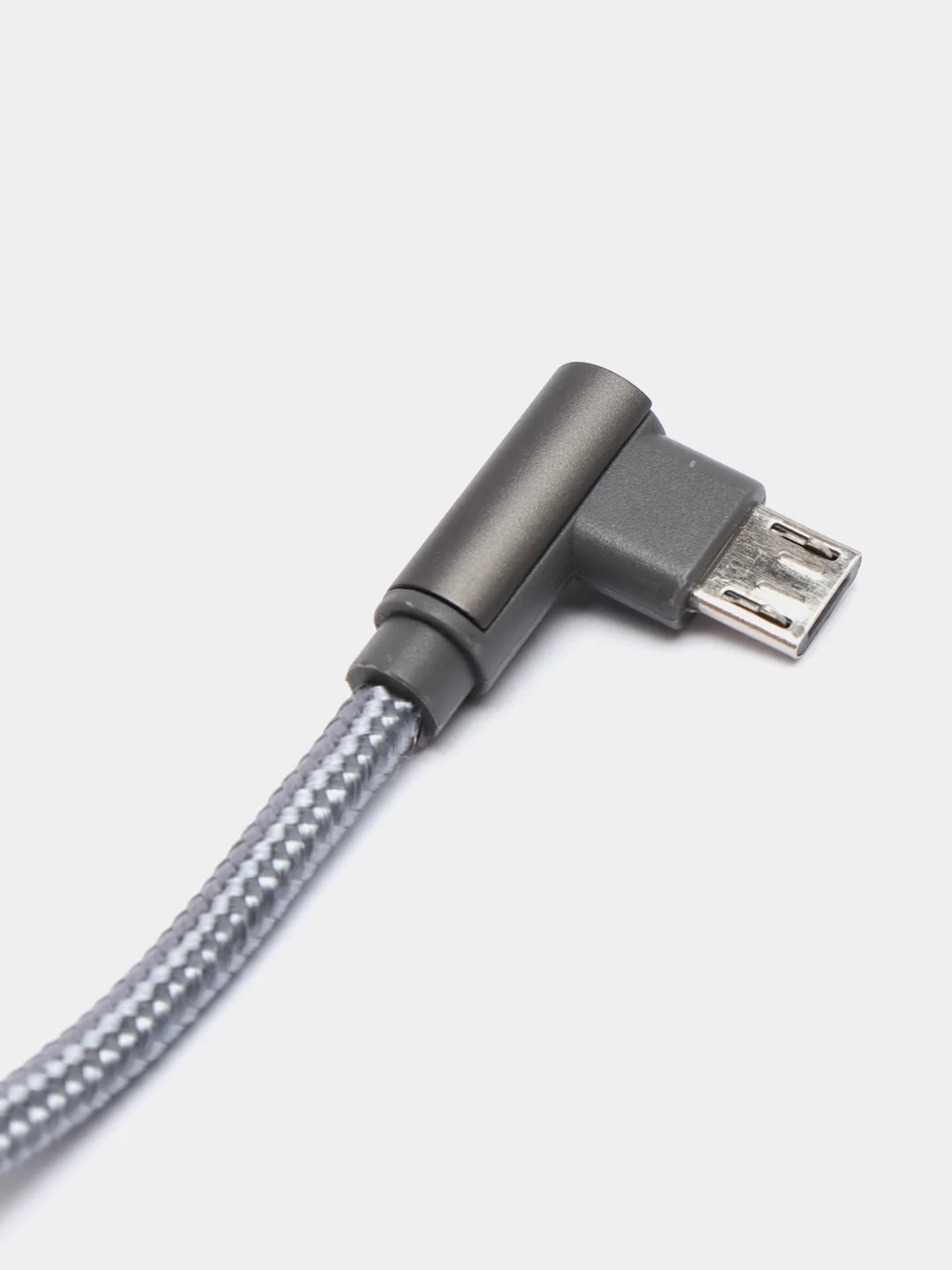 Серый кабель для зарядки телефона Android micro usb 1 м Borofone BX26 usb
