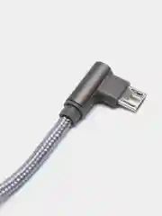 Серый кабель для зарядки телефона Android micro usb 1 м Borofone BX26 usb