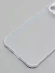 Белый чехол для телефона iPhone 12   Противоударный Прозрачный матовый