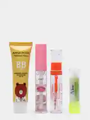 Голубой подарочный набор уходовой косметики Beauty Box/КОСМЕТИЧЕСКИЙ НАБОР