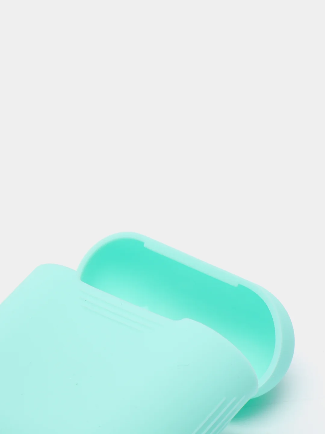 Бирюзовый силиконовый чехол для наушников Apple AirPods 2