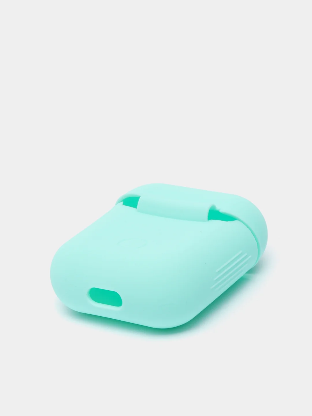 Бирюзовый силиконовый чехол для наушников Apple AirPods 2