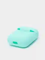 Бирюзовый силиконовый чехол для наушников Apple AirPods 2