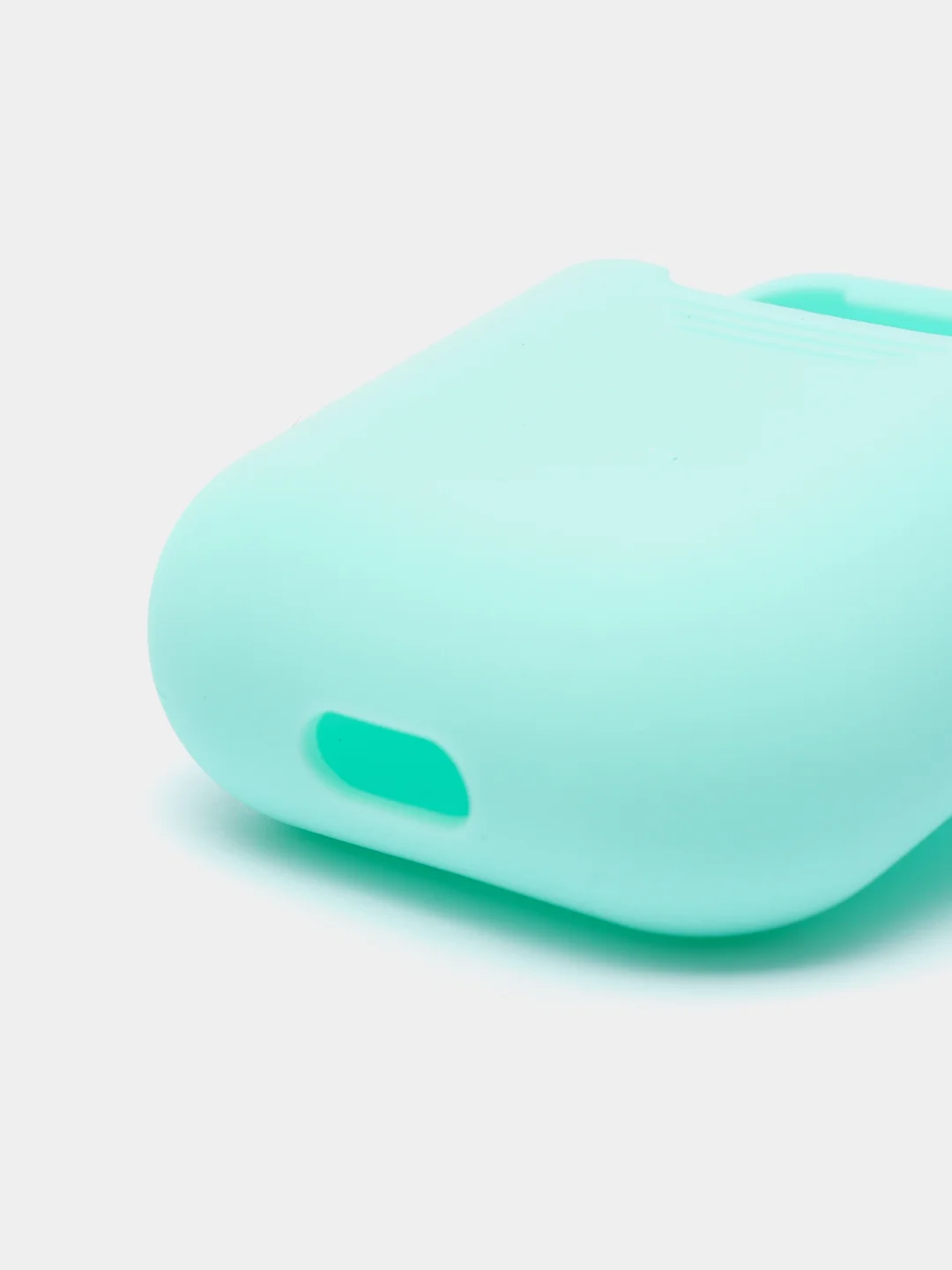 Бирюзовый силиконовый чехол для наушников Apple AirPods 2