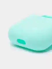 Бирюзовый силиконовый чехол для наушников Apple AirPods 2