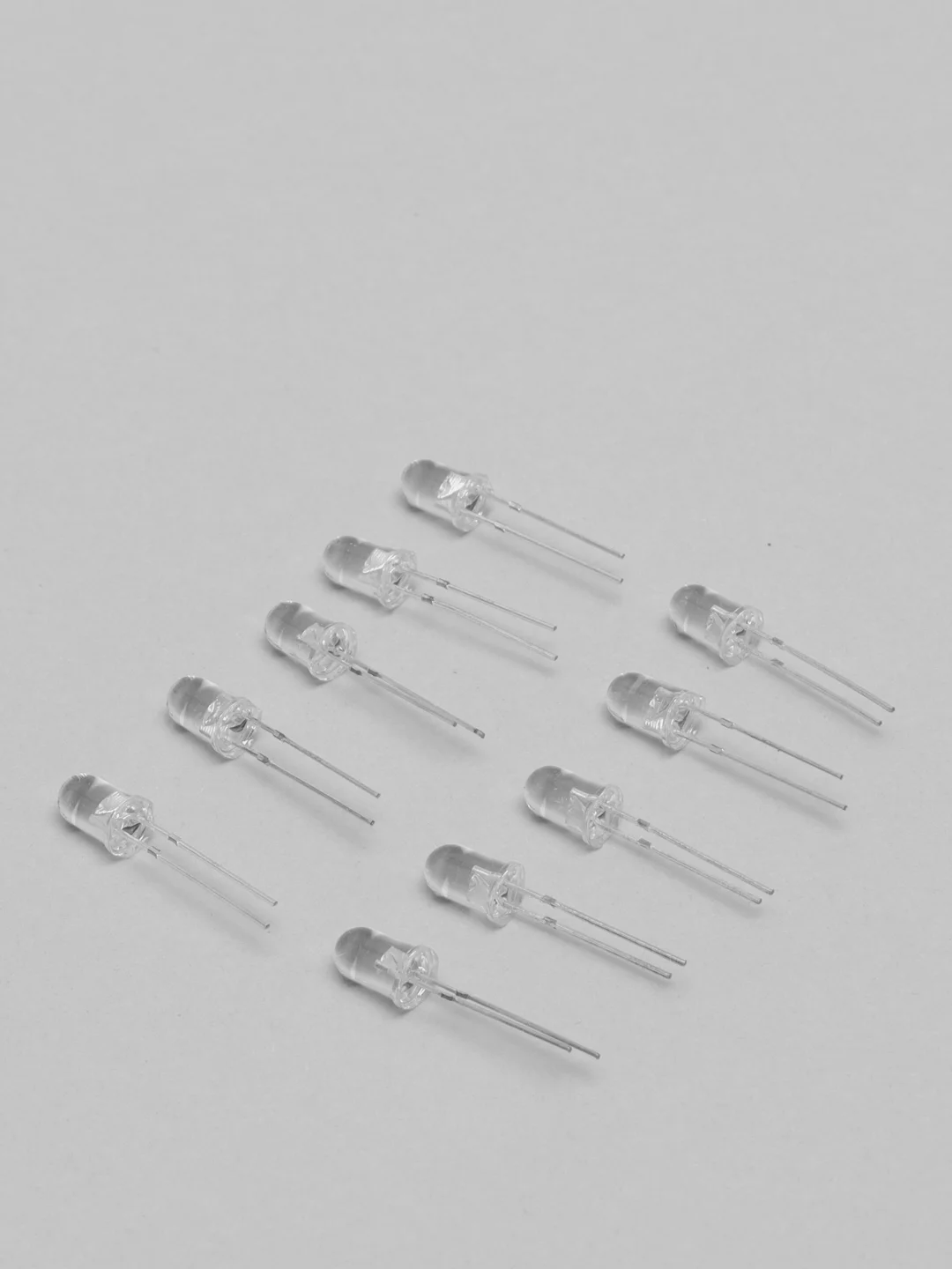 Светодиод 5мм зеленый 18000mcd 3.4v15d 10 шт