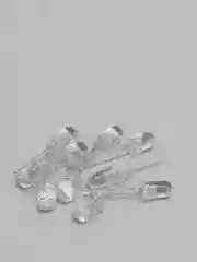 Светодиод 5мм зеленый 18000mcd 3.4v15d 10 шт