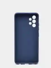 Темно-синий чехол для Samsung A32 4G цветной матовый