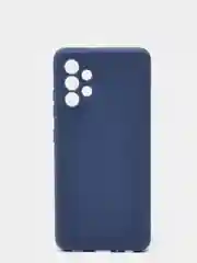 Темно-синий чехол для Samsung A32 4G цветной матовый