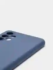 Темно-синий чехол для Samsung A32 4G цветной матовый