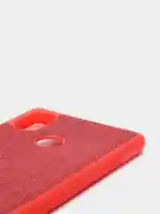 Красный чехол джинсовый для Xiaomi Mi A1 / 5X / Mi 8 / 8 Lite / 8SE / 8 Pro / Mi 9 / 9SE / Mi Play