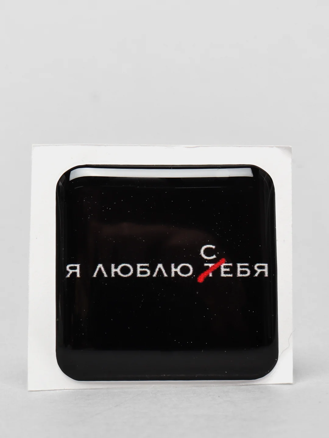 Алый 3d наклейки стикеры на телефон