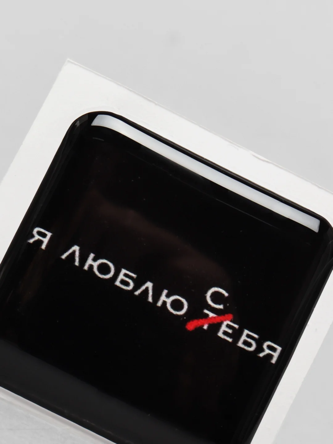 Алый 3d наклейки стикеры на телефон