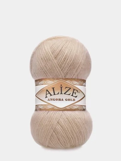 Пряжа Alize Angora Gold 20% шерсти 80% Акрила 100г 550м (Часть 1)