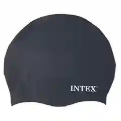 Черный шапочка для бассейна intex от 8 лет