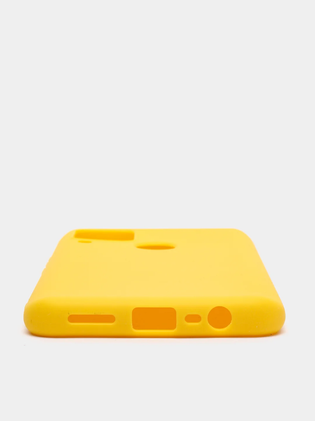 Желтый матовый чехол для Realme C3 / C11 / C15, силиконовый
