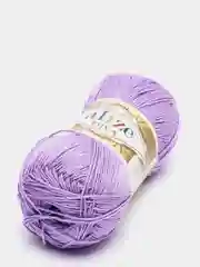 Сиреневый пряжа Alize Diva 100% Микрофибра 100г 350м