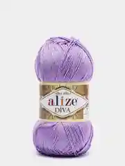 Сиреневый пряжа Alize Diva 100% Микрофибра 100г 350м