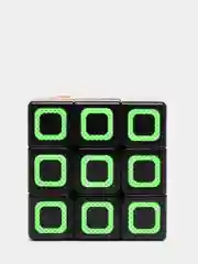 Оранжевый головоломка зеркальный кубик "Cube series happy"/ Золотой/ Обычный