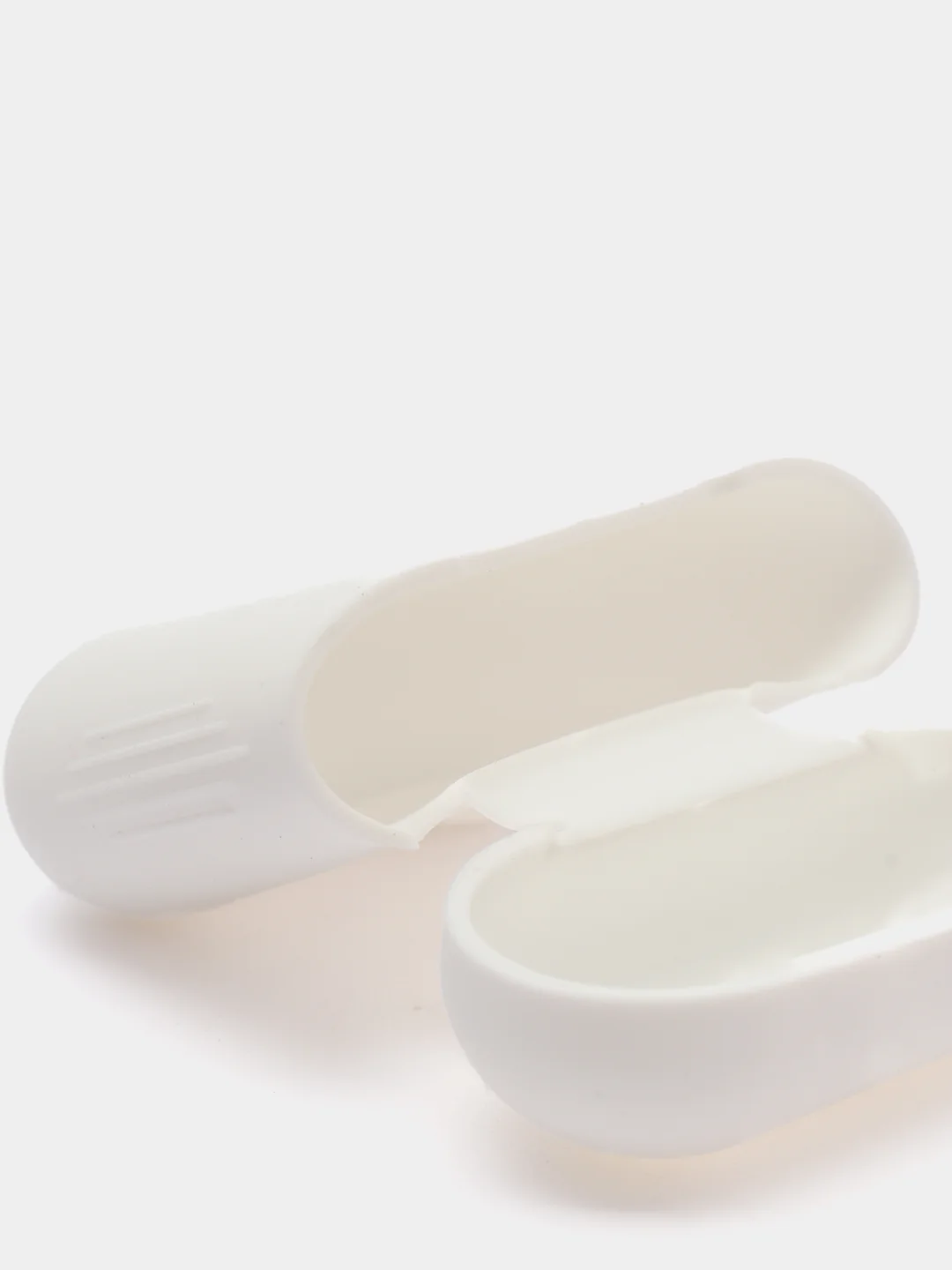Белый силиконовый чехол для наушников AirPods 1, 2