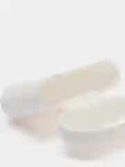 Белый силиконовый чехол для наушников AirPods 1, 2