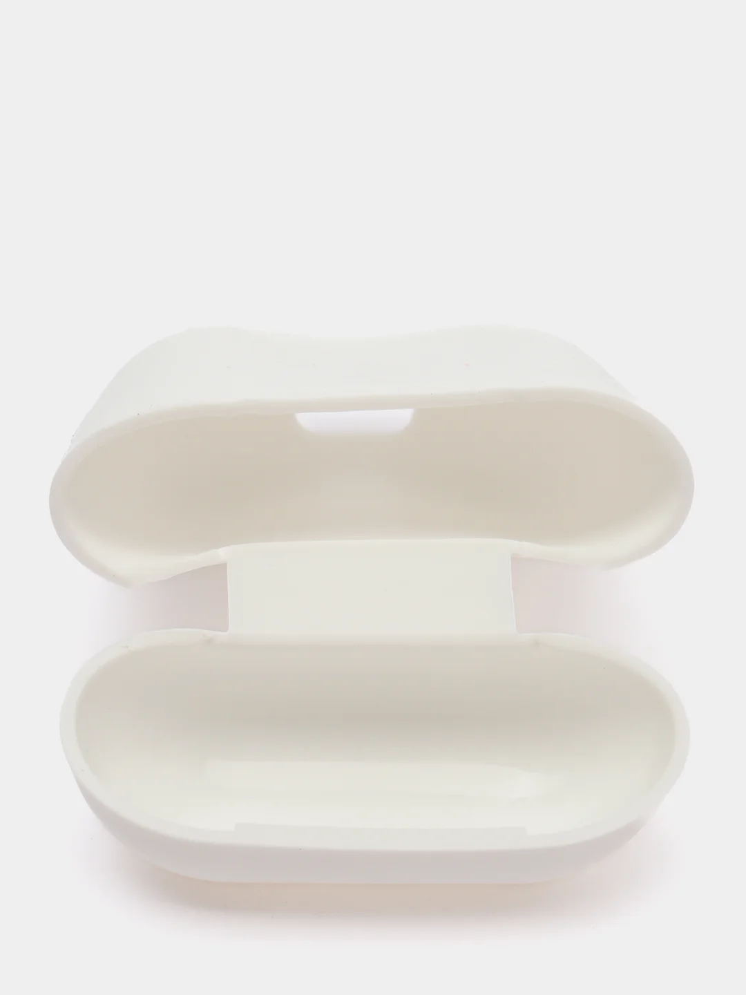 Белый силиконовый чехол для наушников AirPods 1, 2
