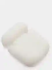 Белый силиконовый чехол для наушников AirPods 1, 2