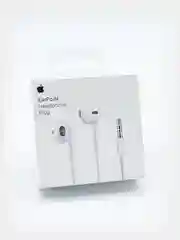 Белый наушники гарнитура Android 3,5 mm jack, с микрофоном