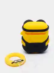 Темно-синий чехол для наушников AirPods 1/2 силиконовый