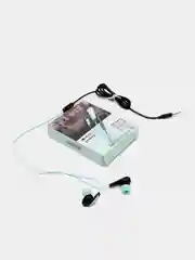 Голубой наушники вакуумные c микрофоном Joove Music (гарнитура ) для Android/Андроид