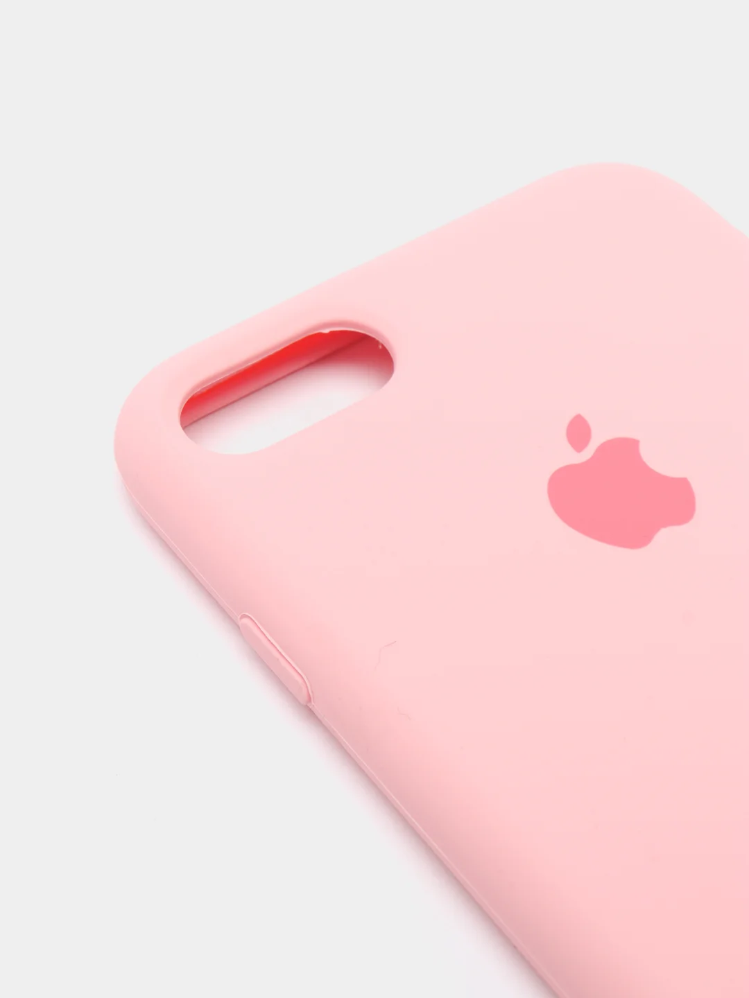 Розовый силиконовый чехол для Айфон 6/6s, 7/8, 7+/8+, X/Xs, Xr, 11, 11Pro, 11ProMax
