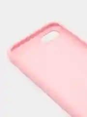Розовый силиконовый чехол для Айфон 6/6s, 7/8, 7+/8+, X/Xs, Xr, 11, 11Pro, 11ProMax
