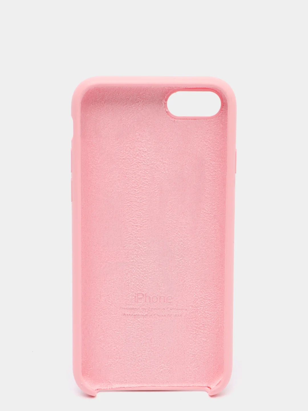 Розовый силиконовый чехол для Айфон 6/6s, 7/8, 7+/8+, X/Xs, Xr, 11, 11Pro, 11ProMax