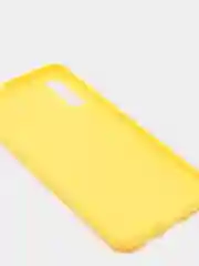 Желтый чехол Samsung Galaxy A50  / A50s / A30s / Самсунг Галакси А50 силиконовый цветной матовый