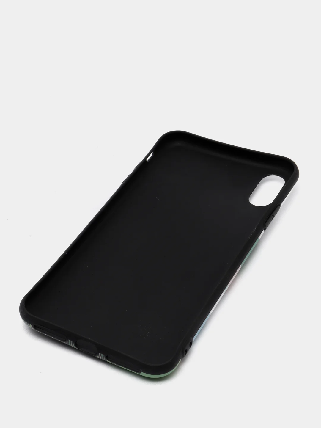 Белый чехол для iPhone X/XS, XS Max, XR "Девушки и принты"