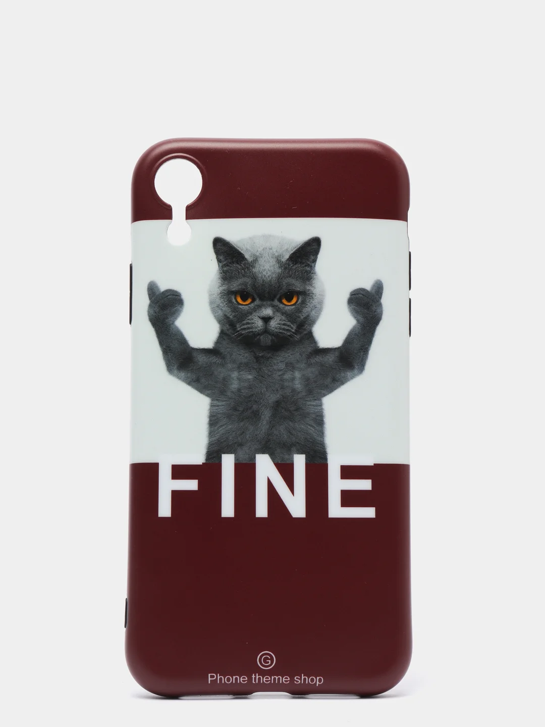Серебряный чехол для iPhone X/XS, XS Max, XR "Котики и собаки"