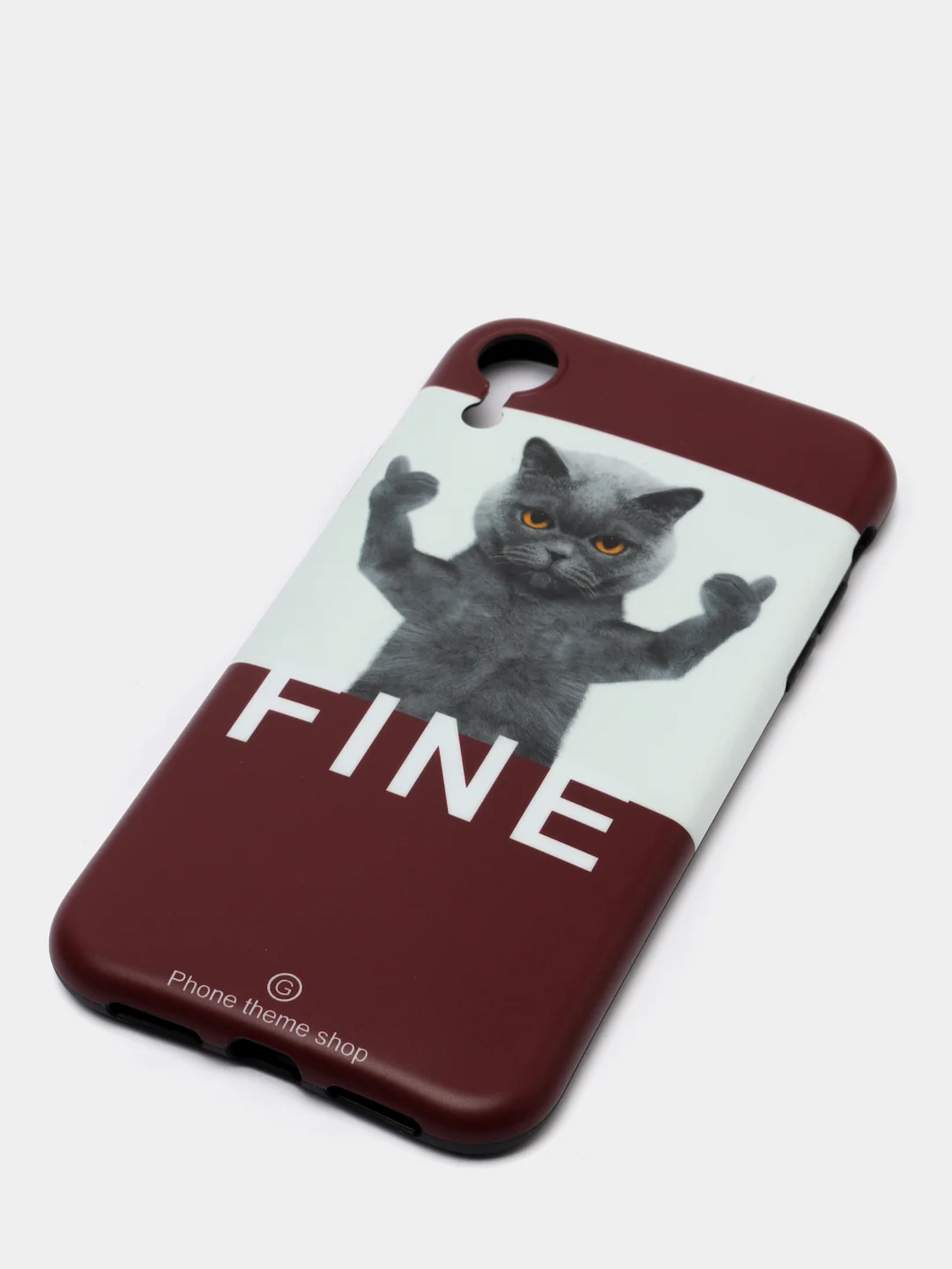 Серебряный чехол для iPhone X/XS, XS Max, XR "Котики и собаки"