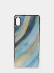 Чехол Samsung Galaxy A10, Самсунг Галакси А10 силиконовый с мраморным рисунком