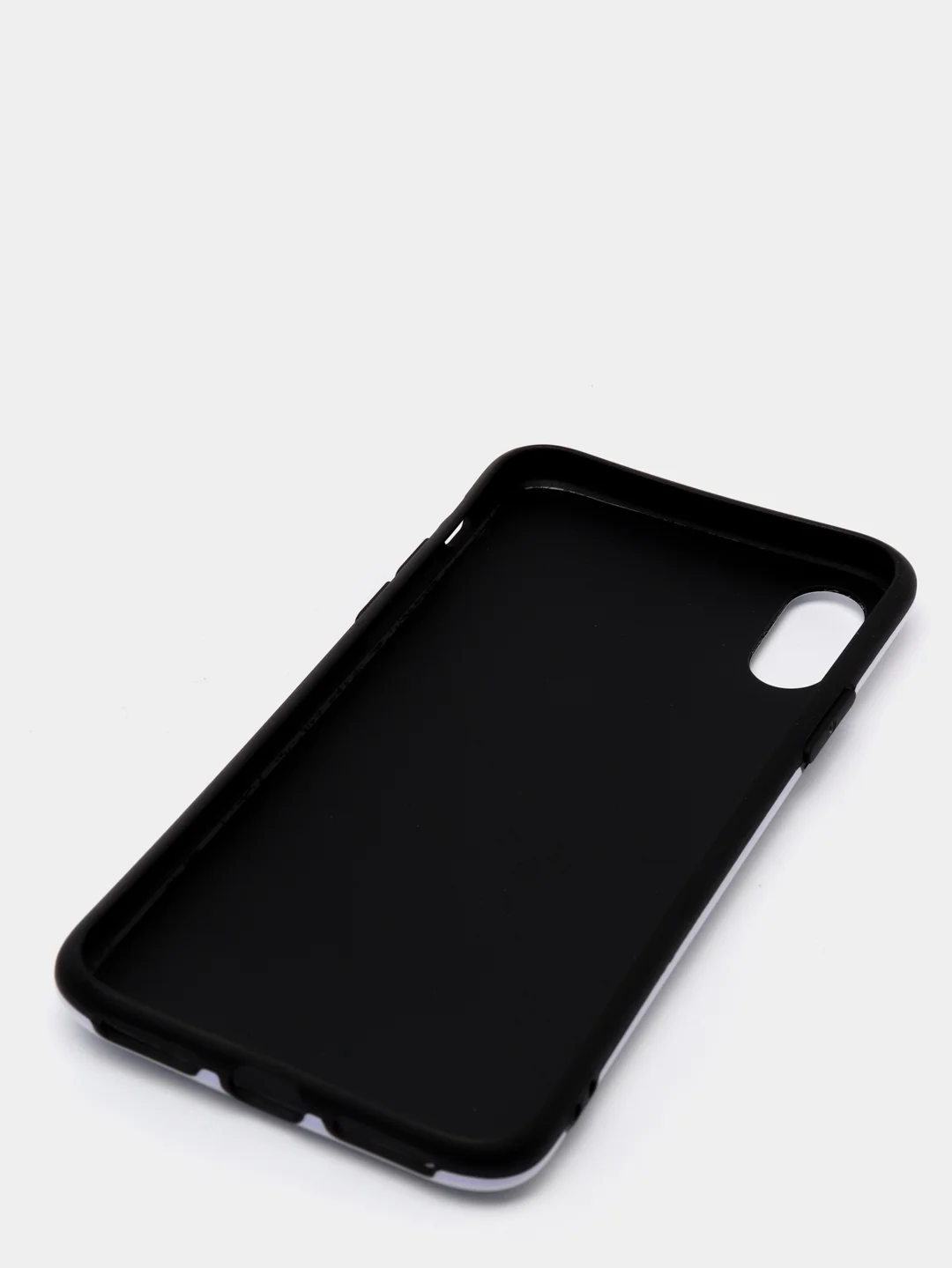 Лавандовый чехол для iPhone X/XS, XS Max, XR "Девушки и принты"
