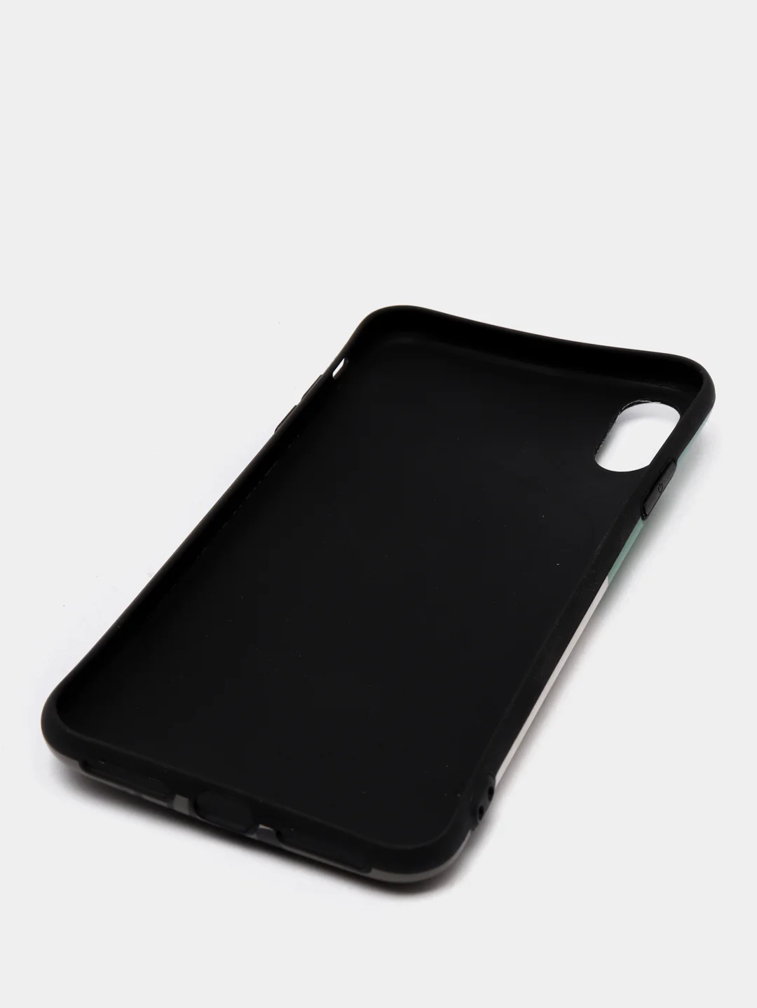 Оливковый чехол для iPhone X/XS, XS Max, XR "Девушки и принты"